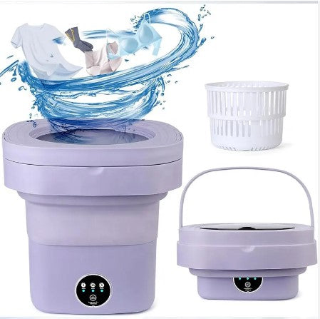 DANIM Electric Foldable Portable Mini Washing Machine For Underwear Socks Baby Clothes Towels High quality foldable USB Mini Shoes Foldable small washing machine with rotary drying mini washer and dryer
