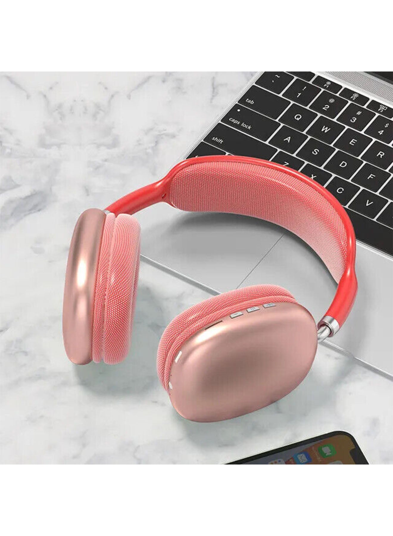DANIM P9 Wireless Bluetooth Headphones Noise Cancelling Stereo Sound Gaming Over ear compitable with all blutooth devices