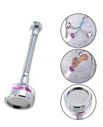 DANIM Shower Faucet Extender Nozzle with 360 Degree Flexible Aerator