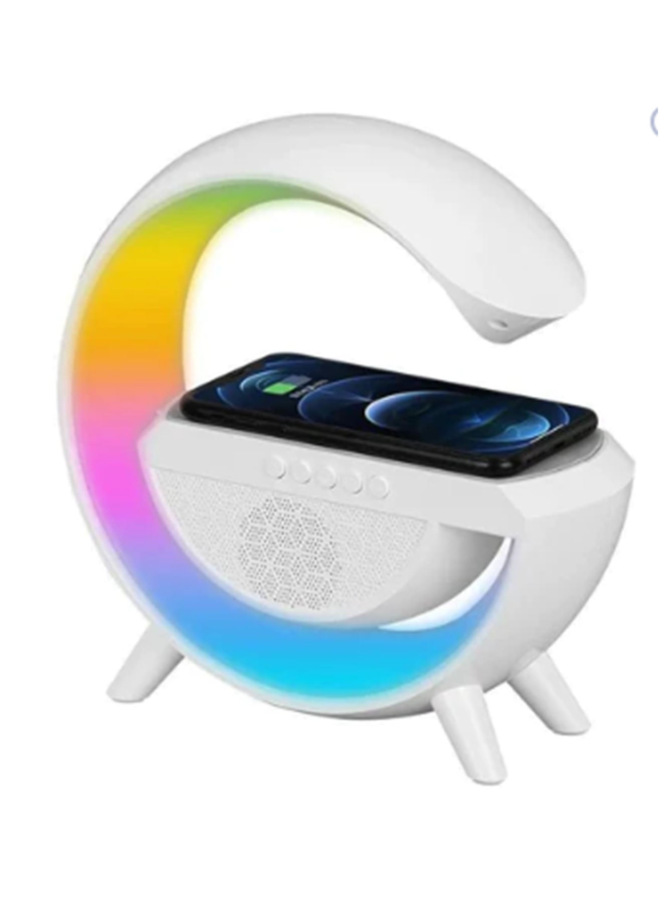 DANIM Led Wireless Charger Speaker Portable Speaker Bluetooth Wireless Charging Wireless Charing Bluetooth Speakers Compatible with all Bluetooth Devices